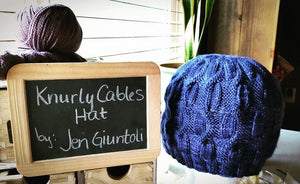 Knurly Cables Hat Pattern