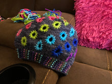 Load image into Gallery viewer, Fruit Loops Hat Kit (1 skein/no accent yarn)
