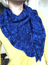 Load image into Gallery viewer, Holey Cables Shawl Pattern