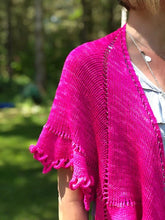 Load image into Gallery viewer, The Birthday Girl Shawl Kit (2 skeins of fingering)