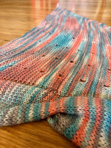 Holey Cables Shawl Pattern