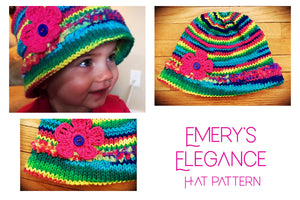 Emery’s Elegance Hat Pattern