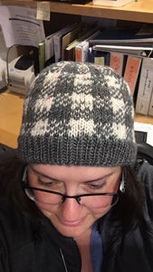 Crazy For Plaid Hat Pattern