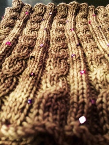 Dancing With Cables Cowl Pattern