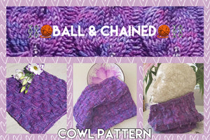 Ball & Chained Cowl Pattern