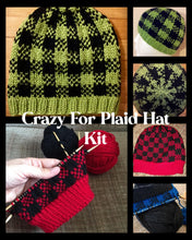 Load image into Gallery viewer, Crazy For Plaid Hat Kit