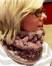 Load image into Gallery viewer, Butterflies &amp; Beads Cowl Pattern