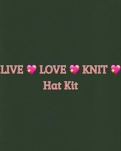 LIVE LOVE KNIT Hat Kit