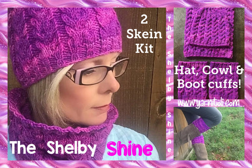 The Shelby Shine Kit (2 skeins)