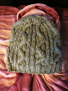 Dances With Cables Hat Kit (Worsted)
