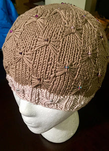 Butterflies & Beads Hat Kit (Worsted)