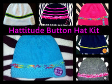 Load image into Gallery viewer, The Hattitude Button Hat Kit