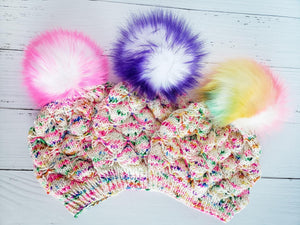 Butterflies & Beads Hat Kit (DK)